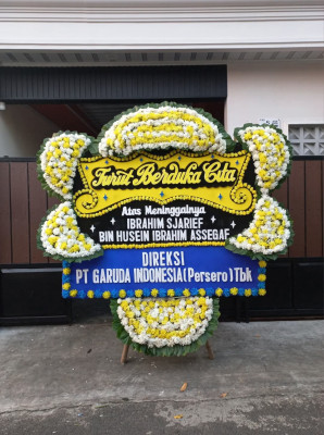 Papan Bunga Duka di Wanwi