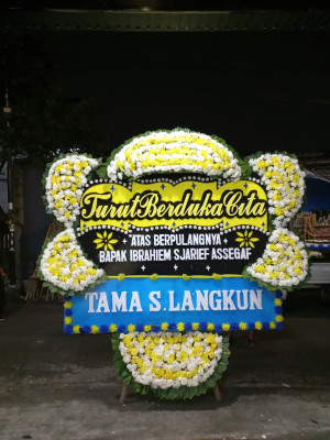 Papan Bunga Duka di Wanwi