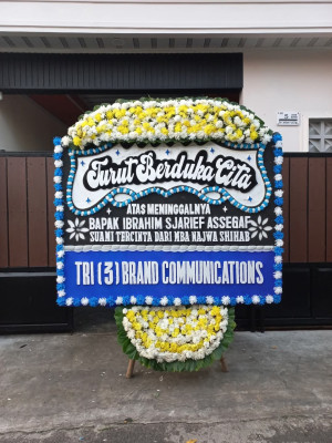 Papan Bunga Duka di Wanwi